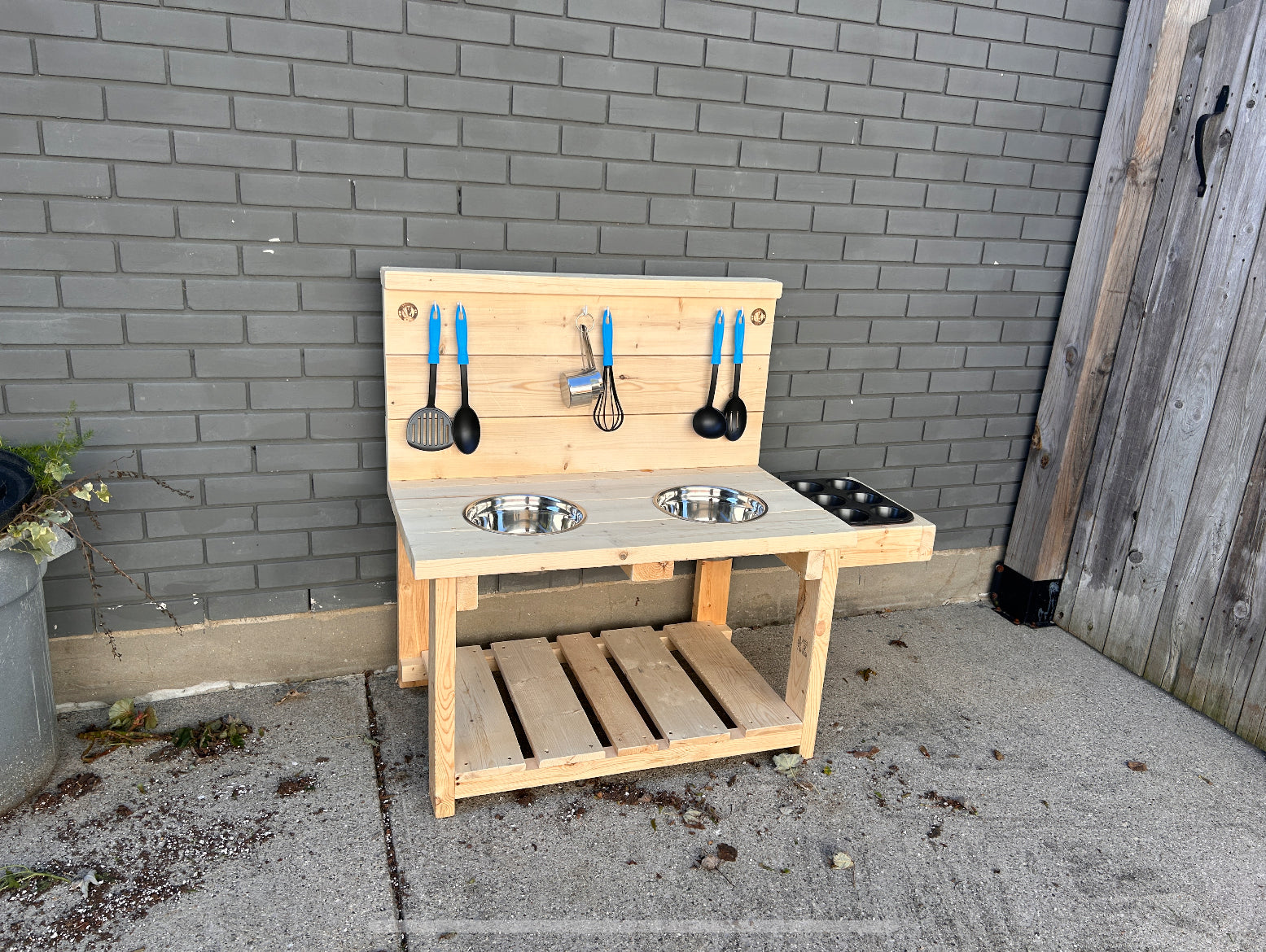 Medium mud kitchen & sensory table bundle