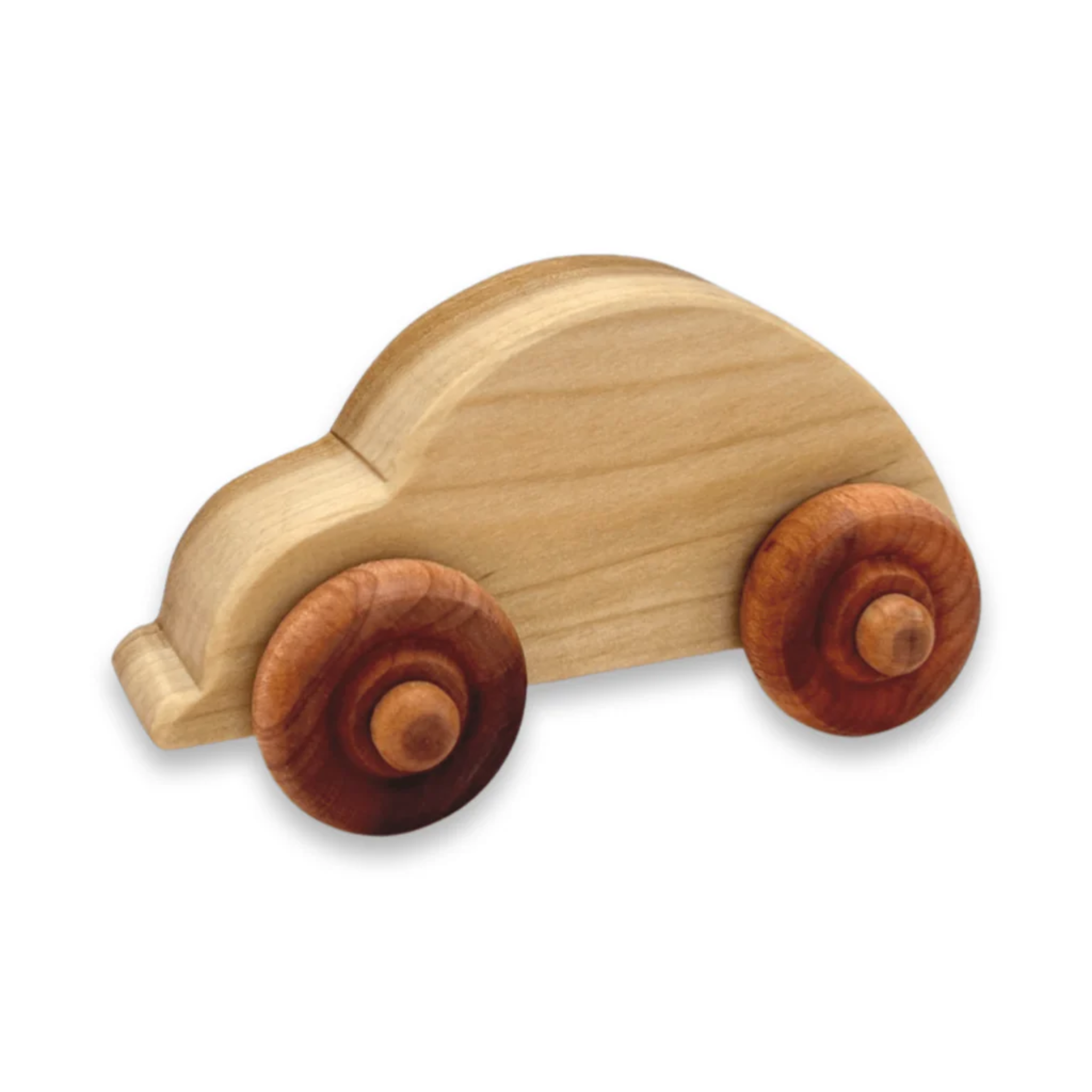 Mini Round-Top Wooden Car