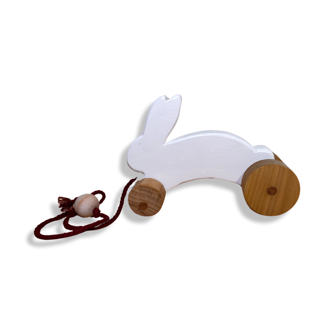 Wooden Pull Behind Animal Character
