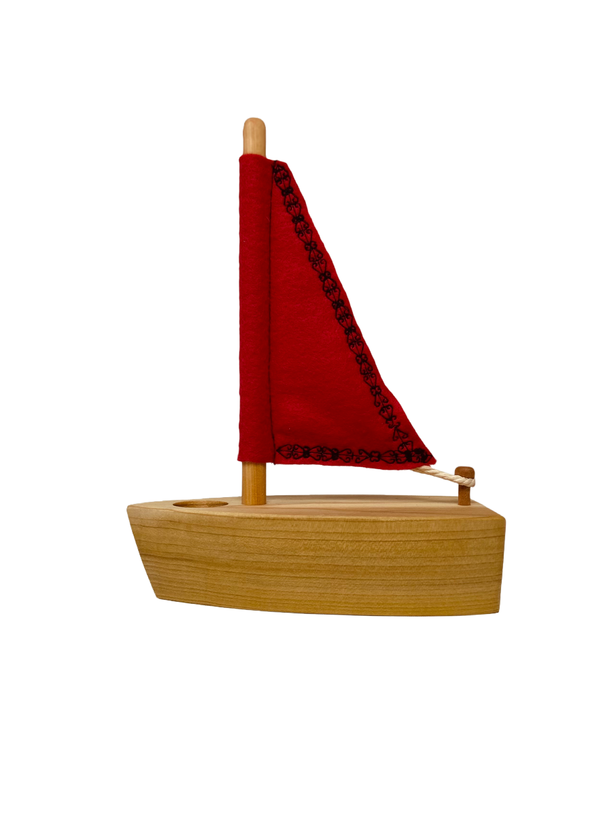 Wooden Sailboat