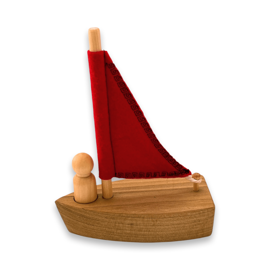 Wooden Sailboat